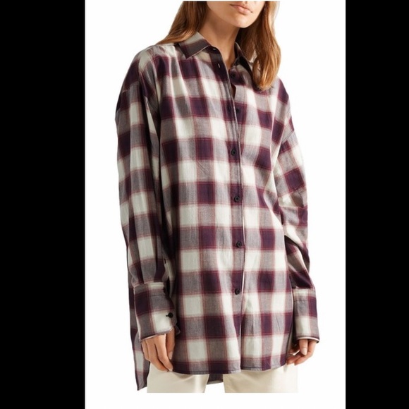 Elizabeth & James Plaid top - Picture 3 of 4